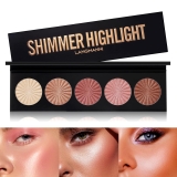 Highlighter Powder Palette, Makeup Palette Facial Review highlighter makeup