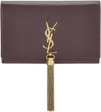 YSL Women’s Pre-Loved Grainy Kate Tassel Wallet On Review ysl bag handbag