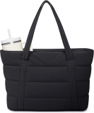 Narwey Puffer Tote Bag for Women Girl, Puffy Work Tote Review bag in tote