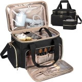 GDNasist Large Makeup Bag, Portable Travel Makeup Bag Review makeup and makeup bags