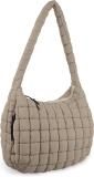 Quilted Puffer Tote Bag Purse Puffy Crossbody Shoulder Review wendyʼs biggie bag