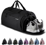 Fitgriff® Gym Bag for Men & Women with Shoe & Wet Review travel bag