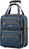 LUGGEX Underseat Carry On Luggage with Wheels, Stylish Review carry on bag