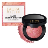 LAURA GELLER NEW YORK Baked Blush-n-Brighten Marbleized Review laura geller makeup