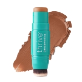Thrive Causemetics Triple Threat Color Stick: Cream Review thrive cosmetics makeup