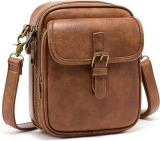 Small Messenger Bag Vegan Leather Crossbody Bag for Review leather crossbody bag leather