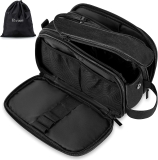 Elviros Travel Toiletry Bag for Men, Shaving Dopp Kit Review toiletry bag