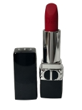 Dior Rouge Lipstick Color # 999 MATTE (FULL SIZE) 0.12 Review dior cosmetics makeup