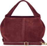Italian Genuine Suede Shoulder Bag for Women with Review kurt geiger bags