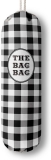 THE BAG BAG Plastic Bag Holder, Black and White Buffalo Review bags by bags