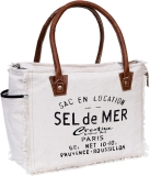 Sel de Mer Canvas Tote Bag for Women with Leather Review chloe bag