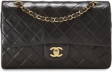 CHANEL Women’s Pre-Loved Black Lambskin 2.55 Shoulder Review birkin bag
