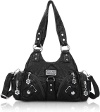 Angel Kiss Purses for Women Small Hobo Shoulder Bags Review black shoulder bag