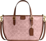 Signature Coated Canvas Taxi Tote 21 Review coach tote bag