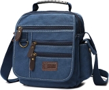 Mens bag Canvas Shoulder Bag Small Messenger Crossbody Review messenger bags shoulder bag