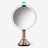 simplehuman Sensor Mirror, Lighted Makeup Mirror with Review makeup mirror