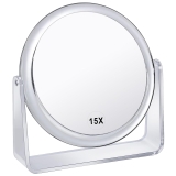 15X Vanity Mirror Makeup Mirror,1X/15X Magnification Review makeup mirror