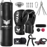 Mesetast Punching Bag for Adults, 4ft Heavy Boxing Bag Review punching bag