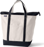 Lands’ End Zip Top Canvas Tote Bag Review canvas tote bags