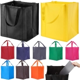 NERUB 10 Pack Reusable Reinforced Handle Grocery Bags – Review tote bags