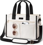 Canvas Tote Bag for Women, 15-Pockets Work Laptop Tote Review canvas tote bag