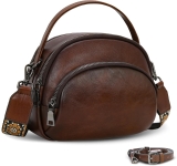 HESHE Genuine Leather Crossbody Bags Leather Purses for Review chloe paddington bag