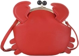 Personalized cartoon style ladies shoulder bag, Review bag o crab