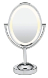 Conair Lighted Makeup Mirror, LED Vanity Mirror, 1X/7X Review makeup mirror
