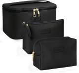 MAANGE Makeup Bag – Large Cosmetic Bag with 2pcs Small Review makeup and makeup bags