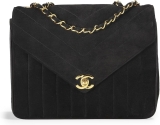 CHANEL Women’s Pre-Loved Black Suede Chevron Envelope Review chanel bags