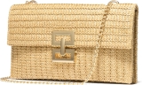 SWEETV CHUNLI Straw Purse Woven Beach Bag Summer Clutch Review ysl bags
