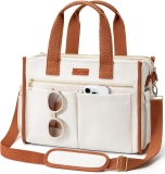 Canvas Tote Bag for Women, 15-Pockets Work Laptop Tote Review canvas tote bag