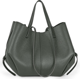 Italian Genuine Leather Tote Bag for Women with Dual Review fendi bag