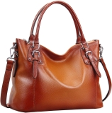 HESHE Genuine Leather Purses and Handbags for Women Review hobo bags