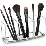 Watpot Acrylic Makeup Brush Organizer Holder Clear Review makeup organizer