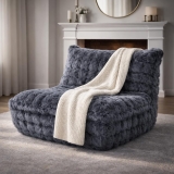 Bean Bag Chairs with Filler Faux Fur Fireside Beanbags Review bean bag chairs