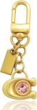 Golden Bag Charms C for Handbags, Purse Charms with Review bag charms