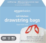 Seller Basics Scented Trash Bags, Tall Kitchen Review trash bags